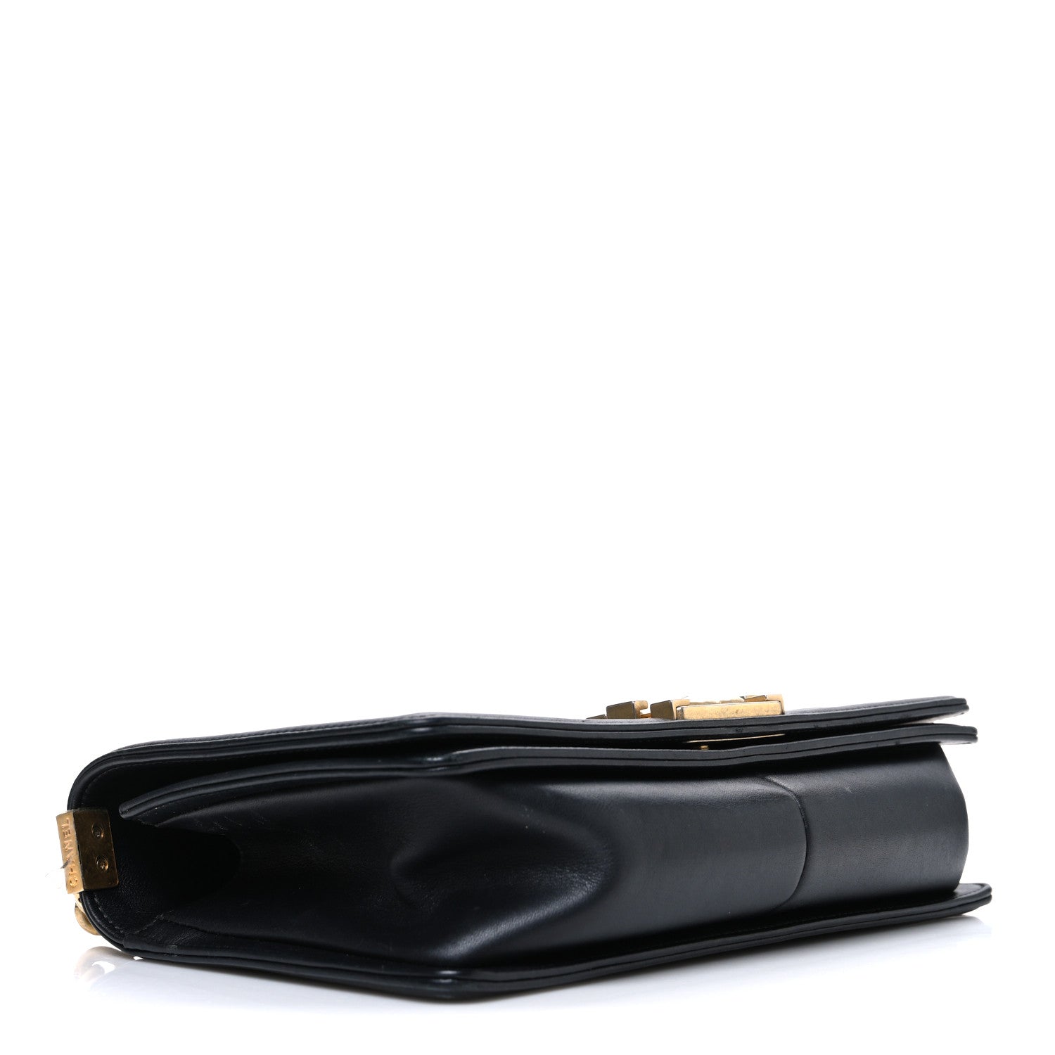 Chanel Lambskin Quilted Medium Boy Flap Black 4 of 12