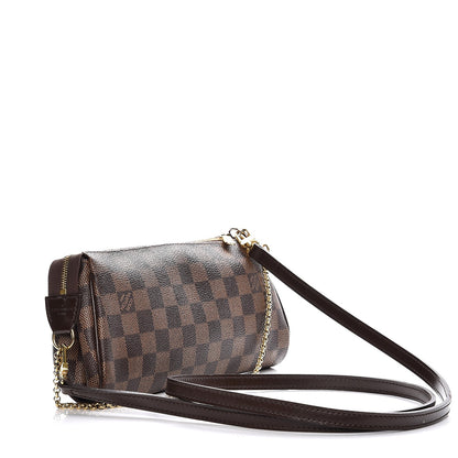 Louis Vuitton Damier Ebene Eva Clutch 3 of 14