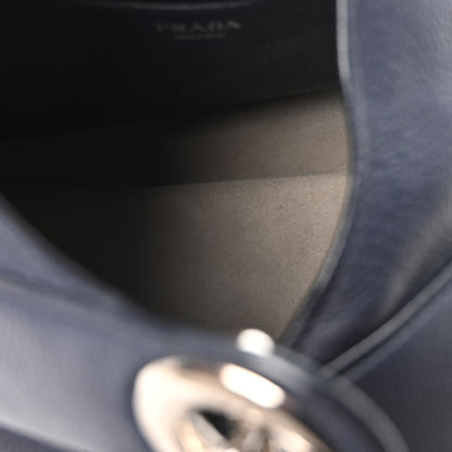 Prada Vitello Daino Chain Hobo Baltico 5 of 9