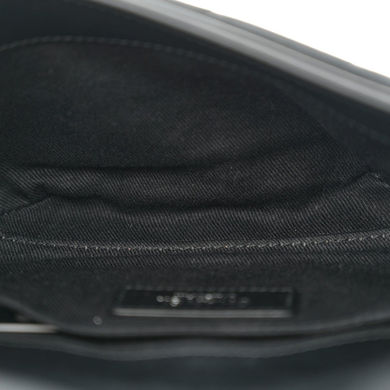 Chanel Calfskin Quilted CC Uniform Flap Belt Bag Black 5 of 12