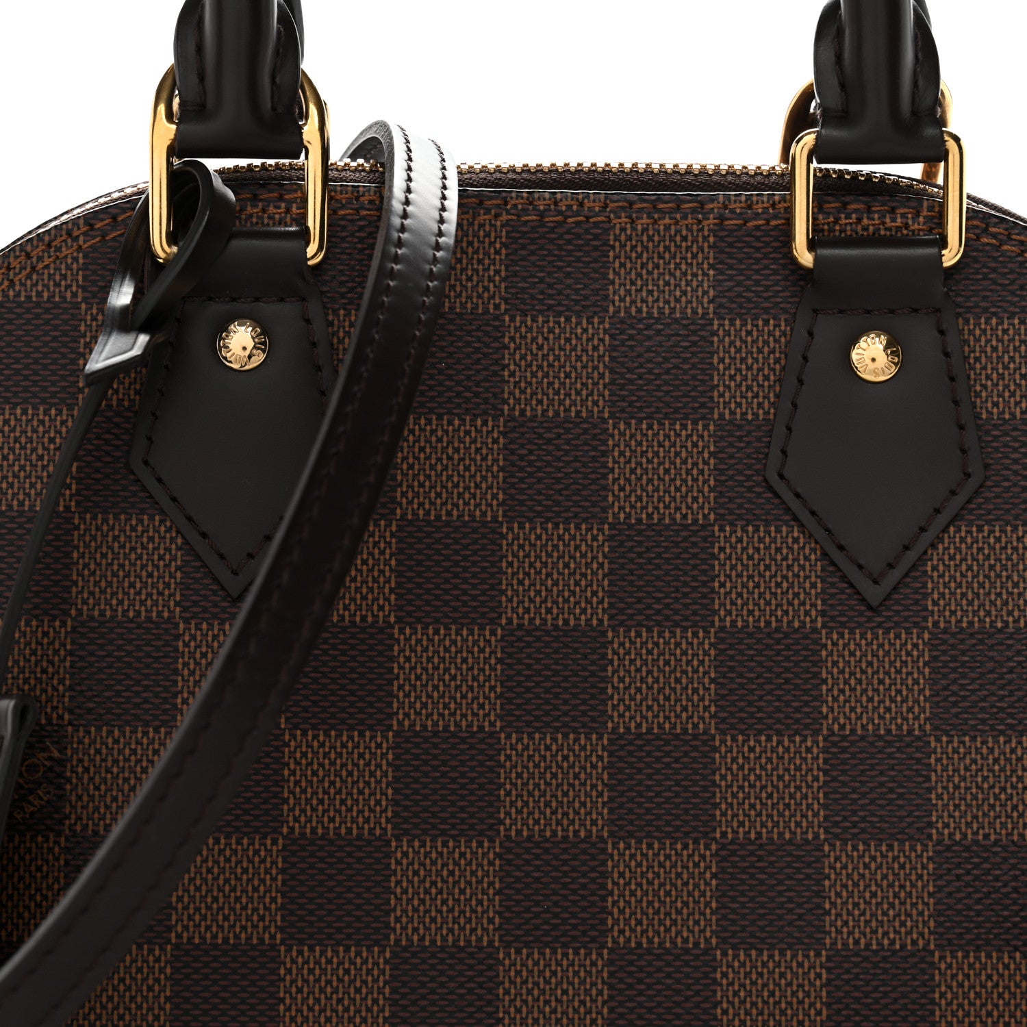 Louis Vuitton Damier Ebene Alma BB 8 of 10