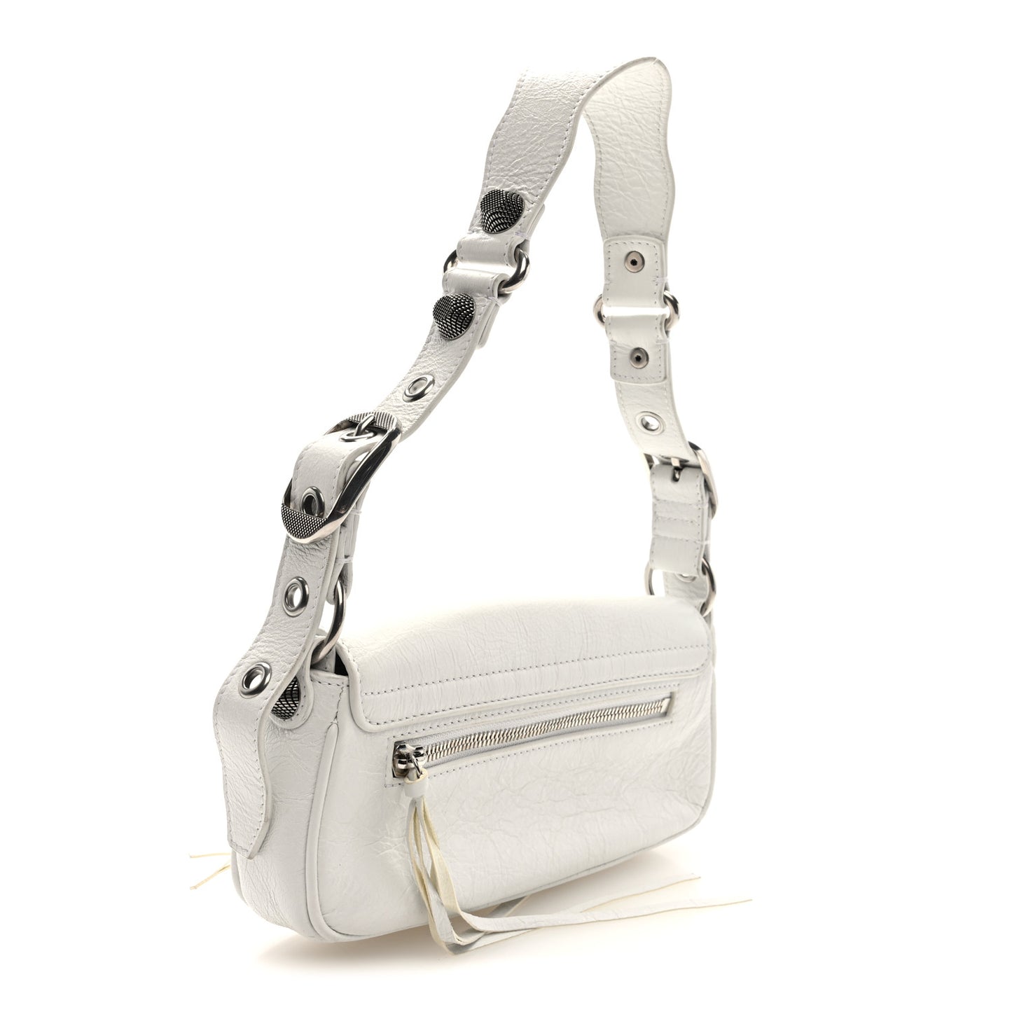 Agneau Arena Le Cagole Sling Bag XS Optic White