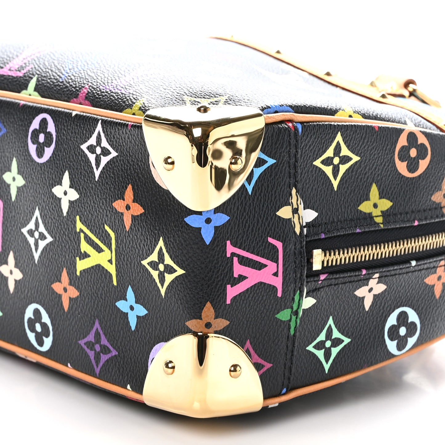 Monogram Multicolor Trouville Black