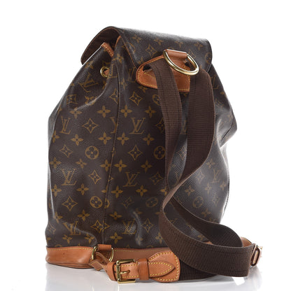 Louis Vuitton Monogram Montsouris GM Backpack 3 of 14