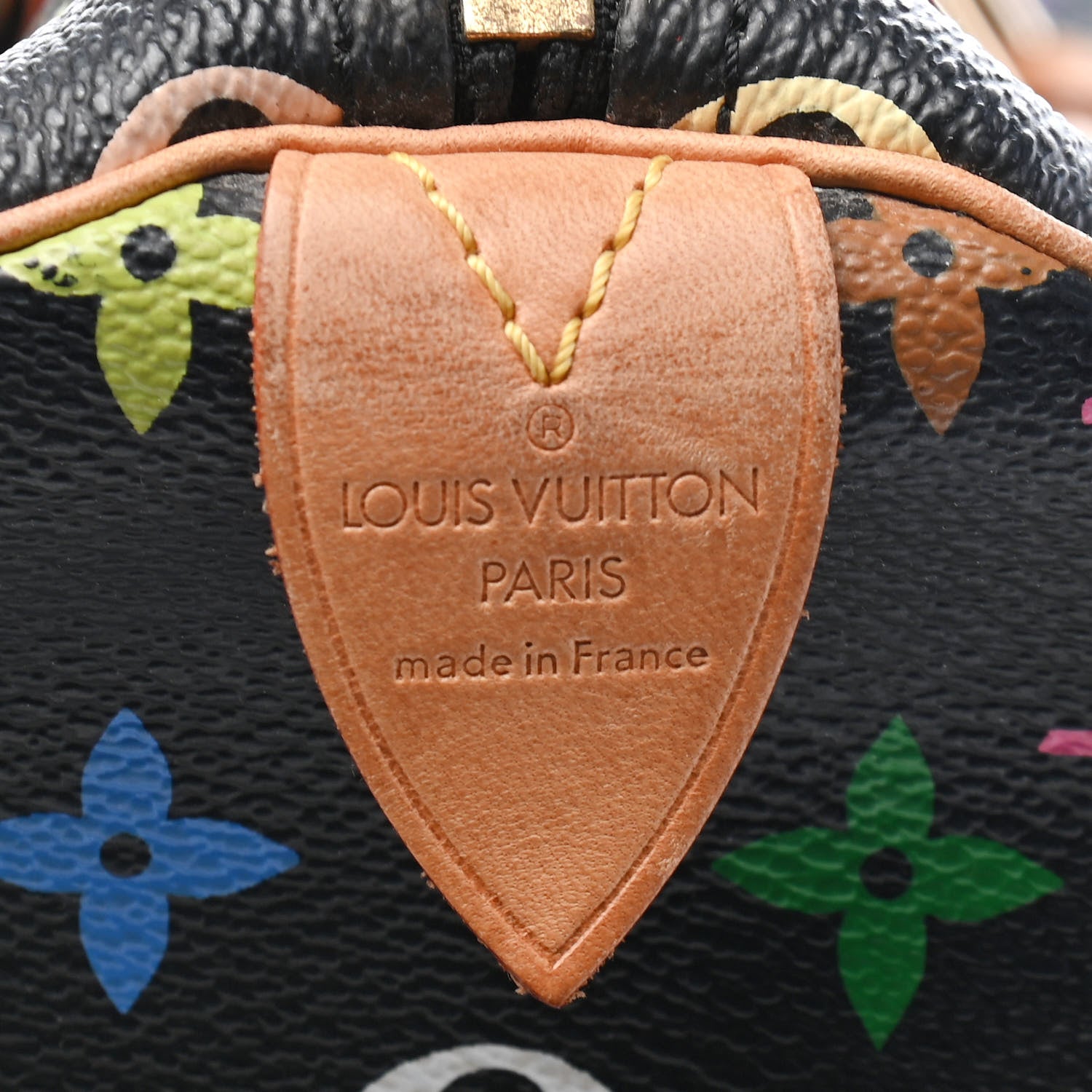 Louis Vuitton Monogram Multicolor Speedy 30 Black 6 of 8