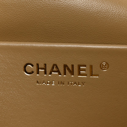 Chanel Suede Calfskin Souplissimo Maxi Flap Dark Beige 6 of 10