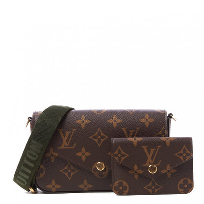 Louis Vuitton Monogram Felicie Strap & Go Kaki 1 of 9