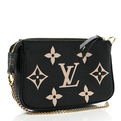 Louis Vuitton Empreinte Monogram Giant Mini Pochette Accessories Black 3 of 6