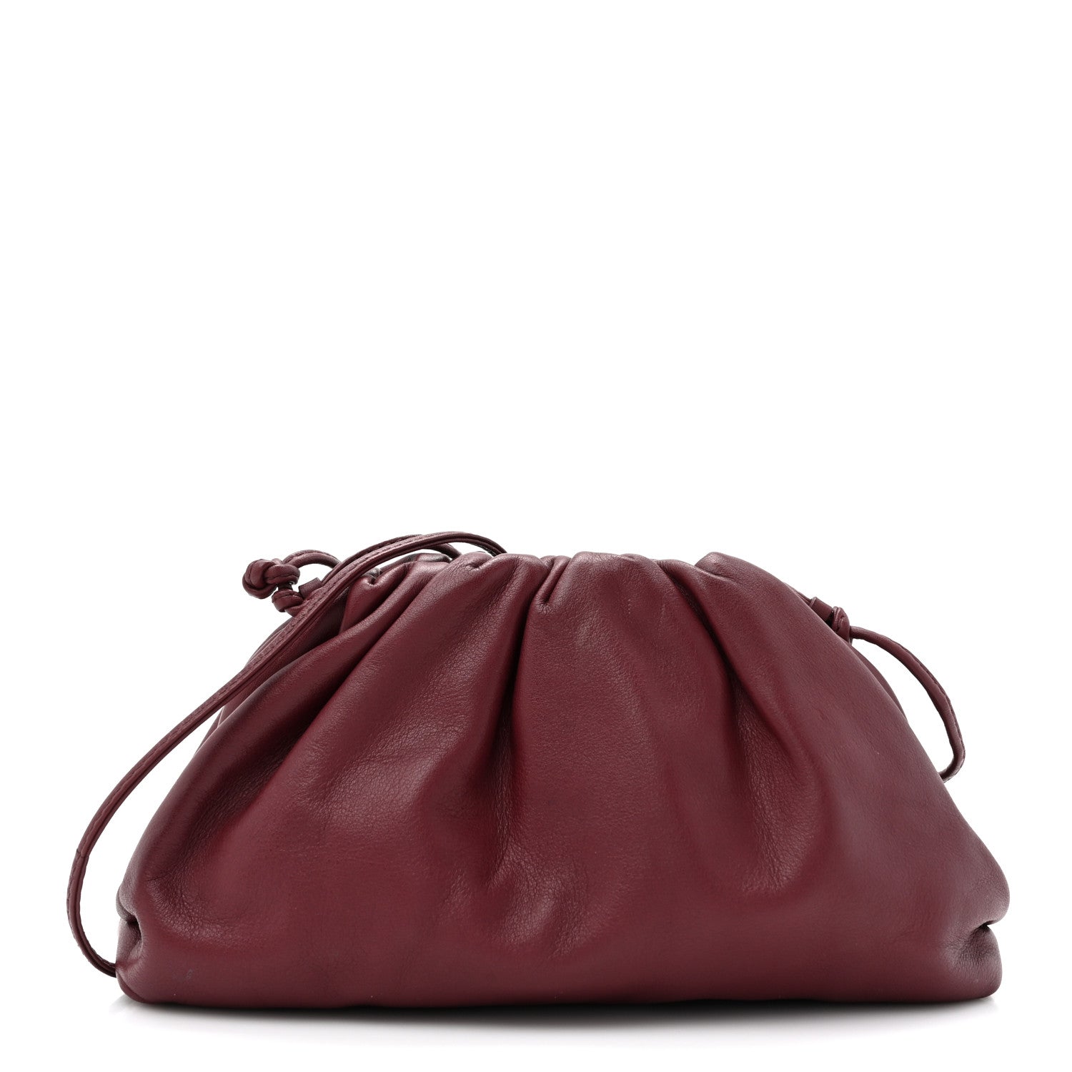 Bottega Veneta Butter Calfskin The Mini Pouch Bordeaux 1 of 13