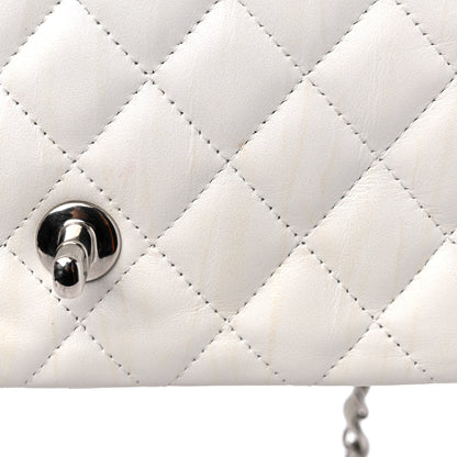 Chanel Calfskin Quilted Mini Rectangular Flap White 13 of 13