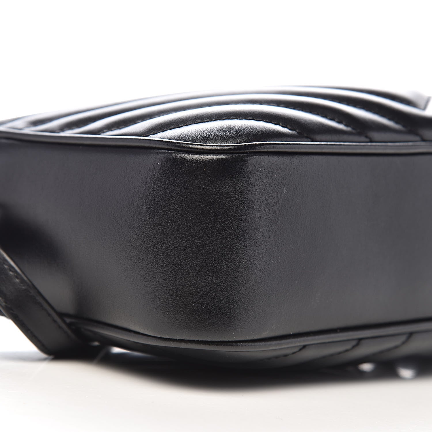 Saint Laurent Calfskin Matelasse Monogram Lou Camera Bag Black 7 of 9