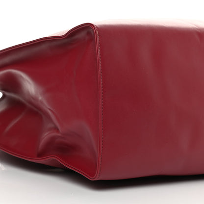 Telfar Vegan Leather Large Shopping Bag Oxblood 9 of 15