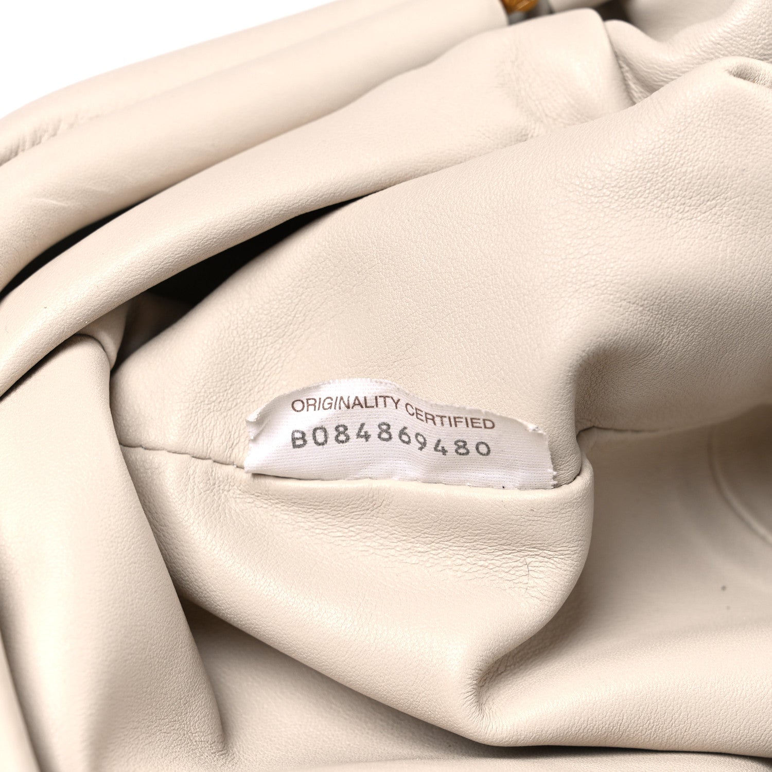 Bottega Veneta Smooth Butter Calf The Pouch Oversized Clutch Plaster 8 of 11