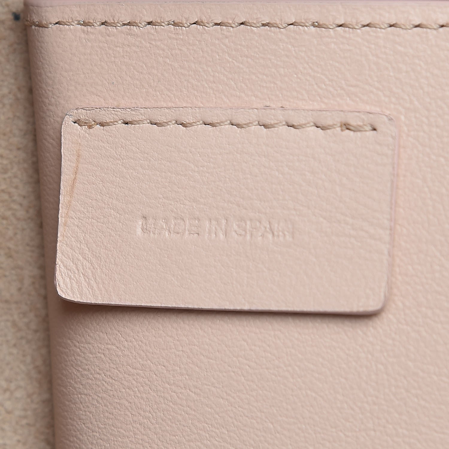 Chloe Smooth Calfskin Drew Bijou Clutch Cement Pink 7 of 13
