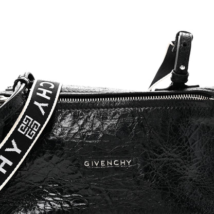 Givenchy Crackled Patent 4G Small Pandora Black 8 of 10