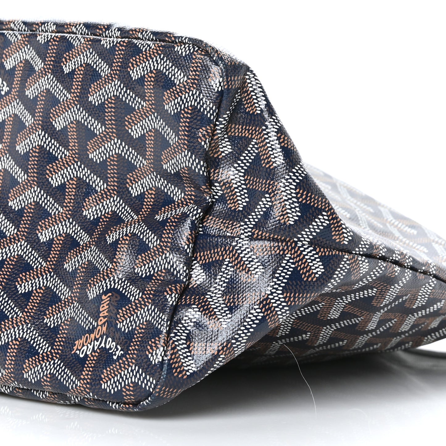 Goyardine Boheme Hobo Navy Blue