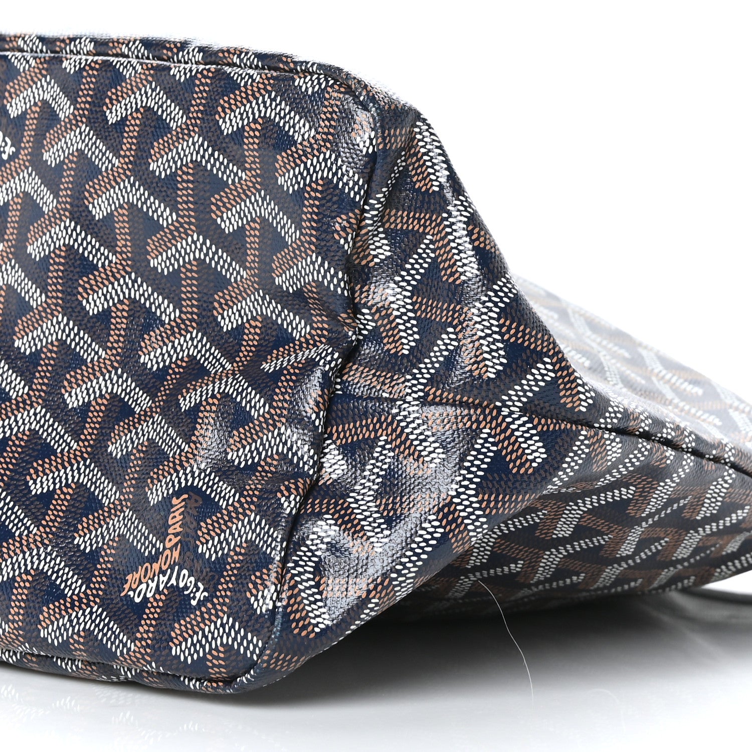 Goyard Goyardine Boheme Hobo Navy Blue 10 of 10