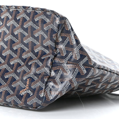 Goyard Goyardine Boheme Hobo Navy Blue 10 of 10