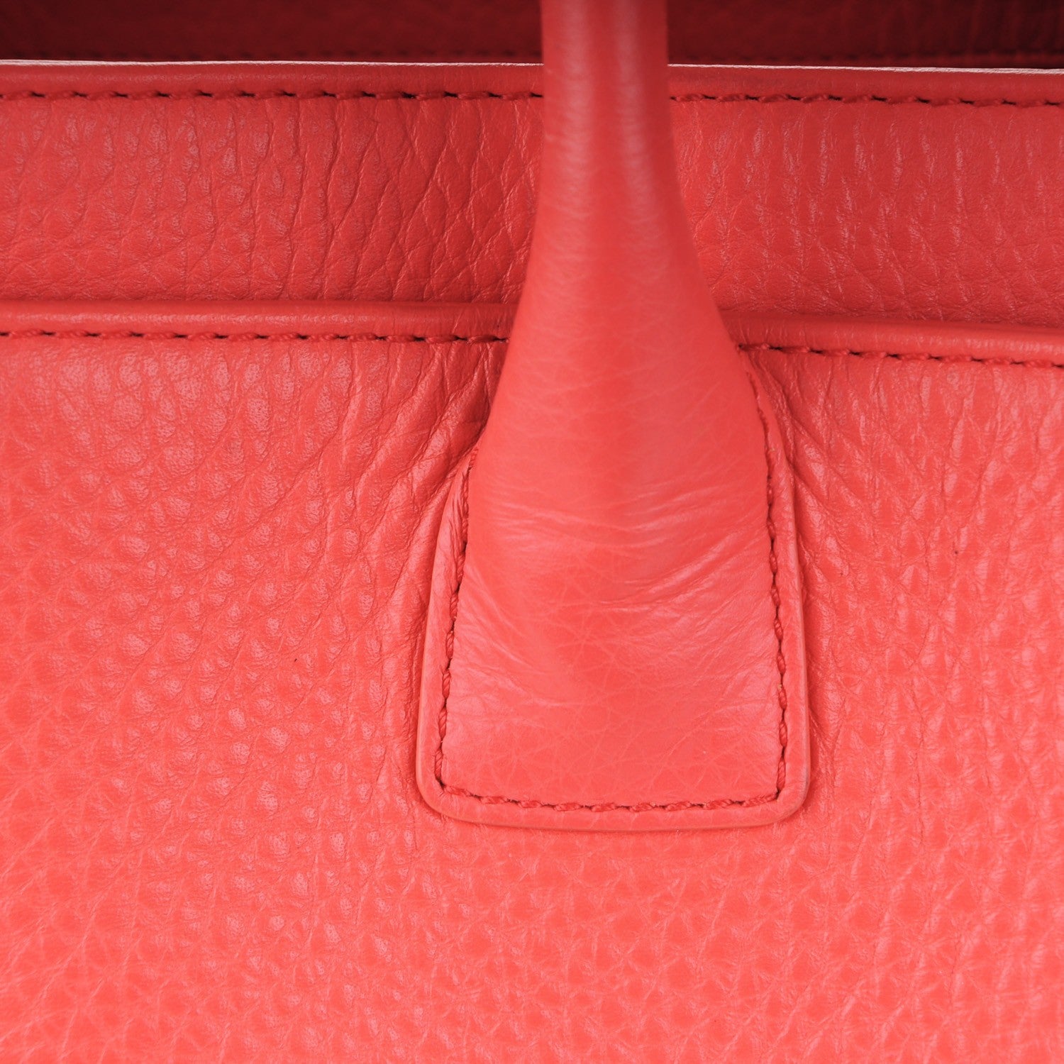 Chanel Calfskin Cerf Executive Shopper Tote Coral 10 of 12