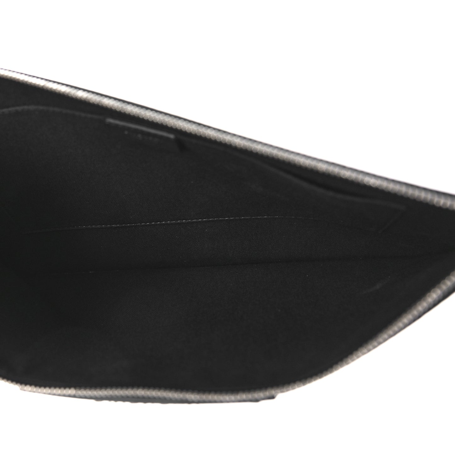 Sugar Goatskin Large Antigona Pouch Black