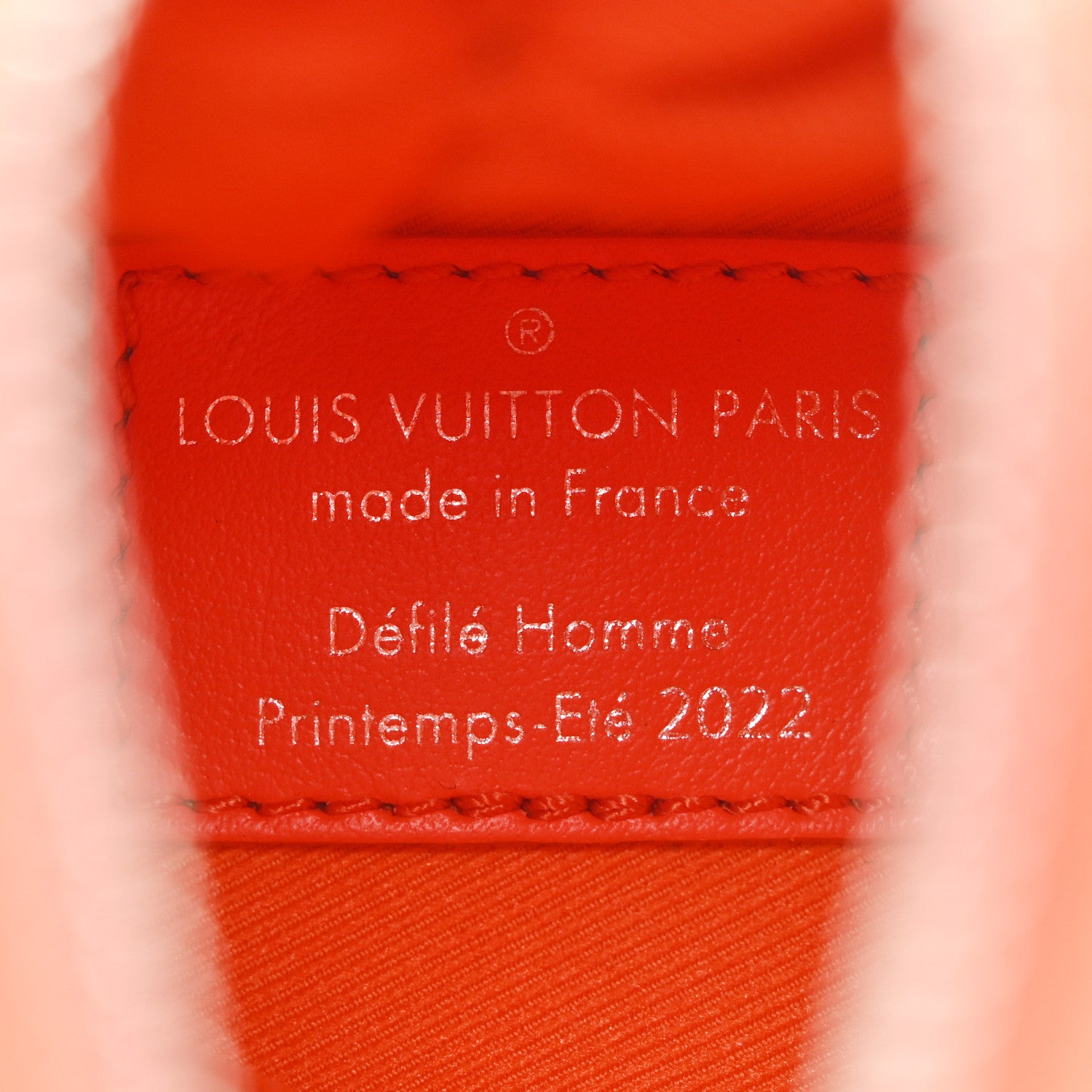 Louis Vuitton Monogram Orange Pouch Orange 6 of 6