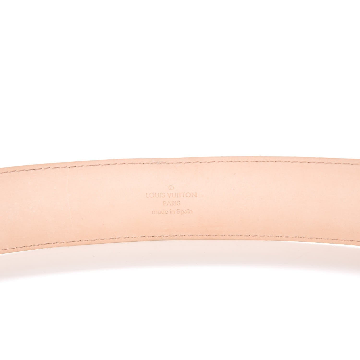 Louis Vuitton Damier Azur LV Initiales Belt 95 38 4 of 12