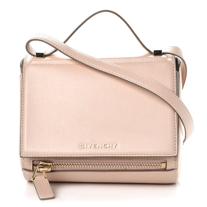 Givenchy Textured Calfskin Mini Pandora Box Crossbody Bag Powder Pink 1 of 8