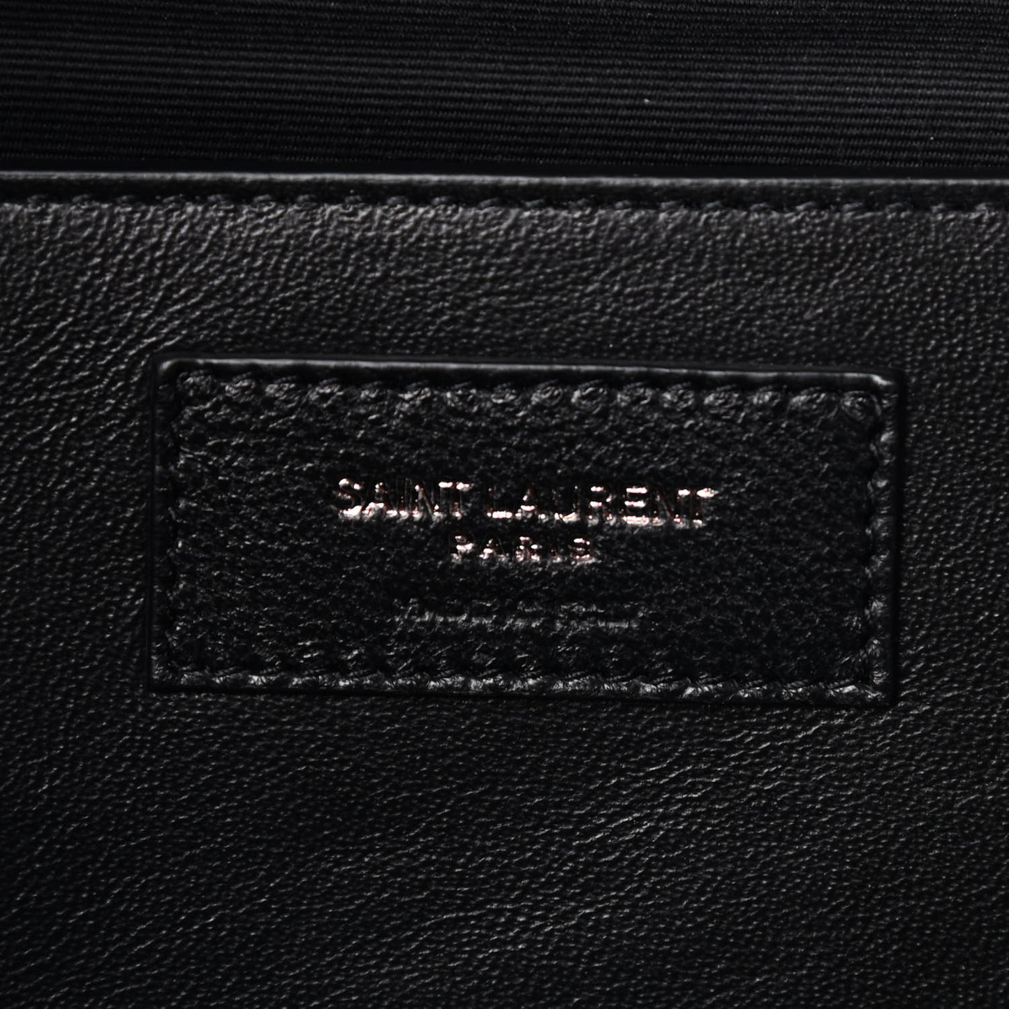 Lambskin Subway Belt Bag Black
