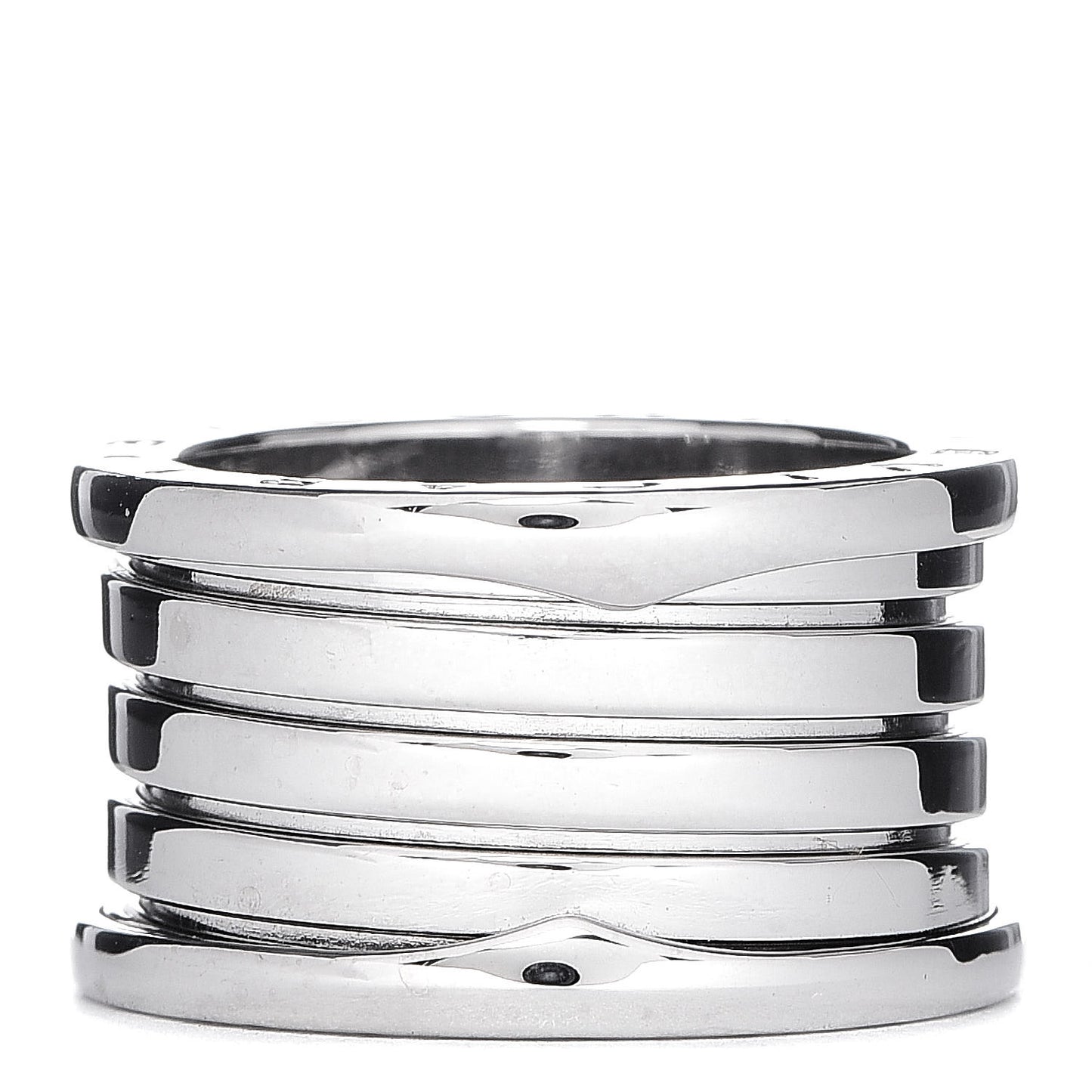 18K White Gold B.Zero1 Five-Band XX Anniversary Ring 55 7.25