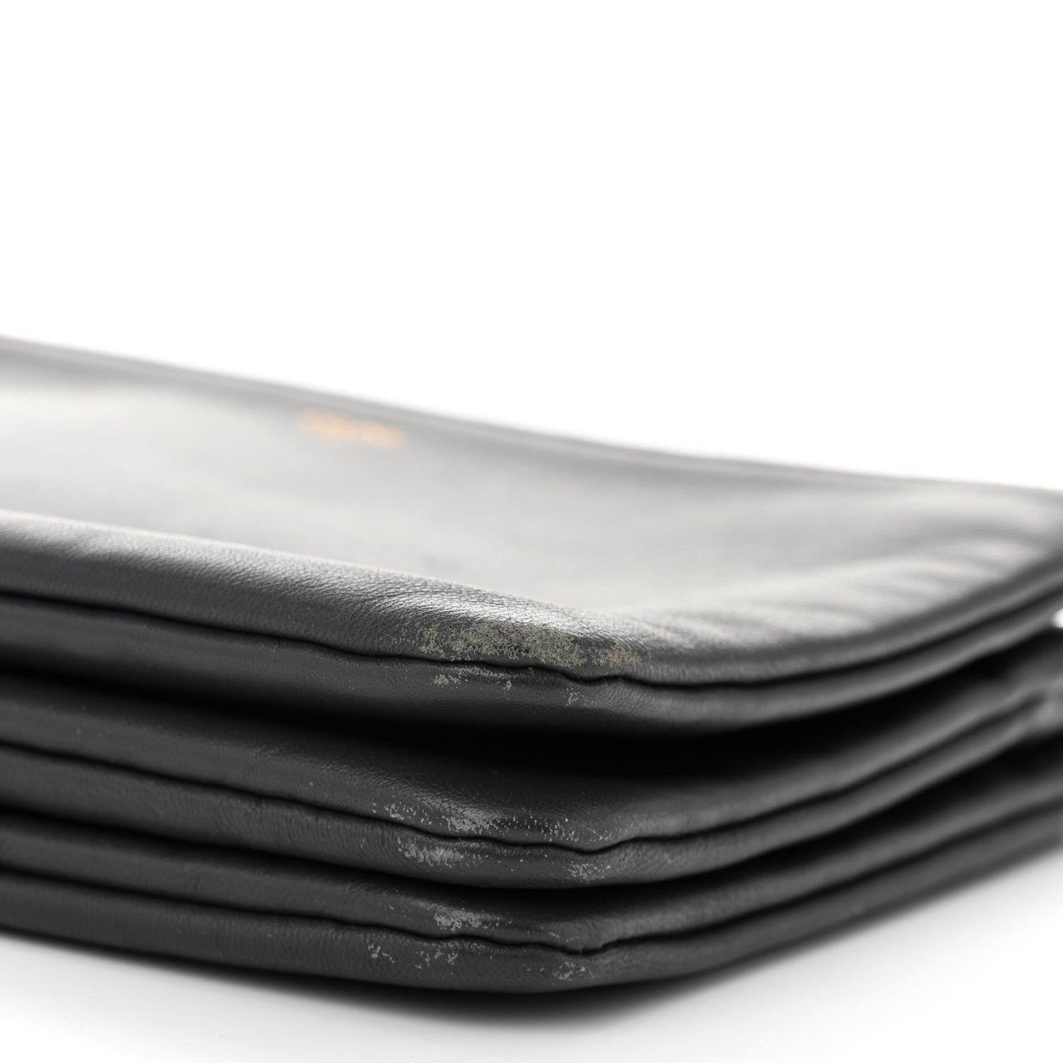 Celine Lambskin Small Trio Crossbody Bag Anthracite 12 of 13