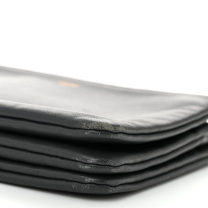 Celine Lambskin Small Trio Crossbody Bag Anthracite 12 of 13