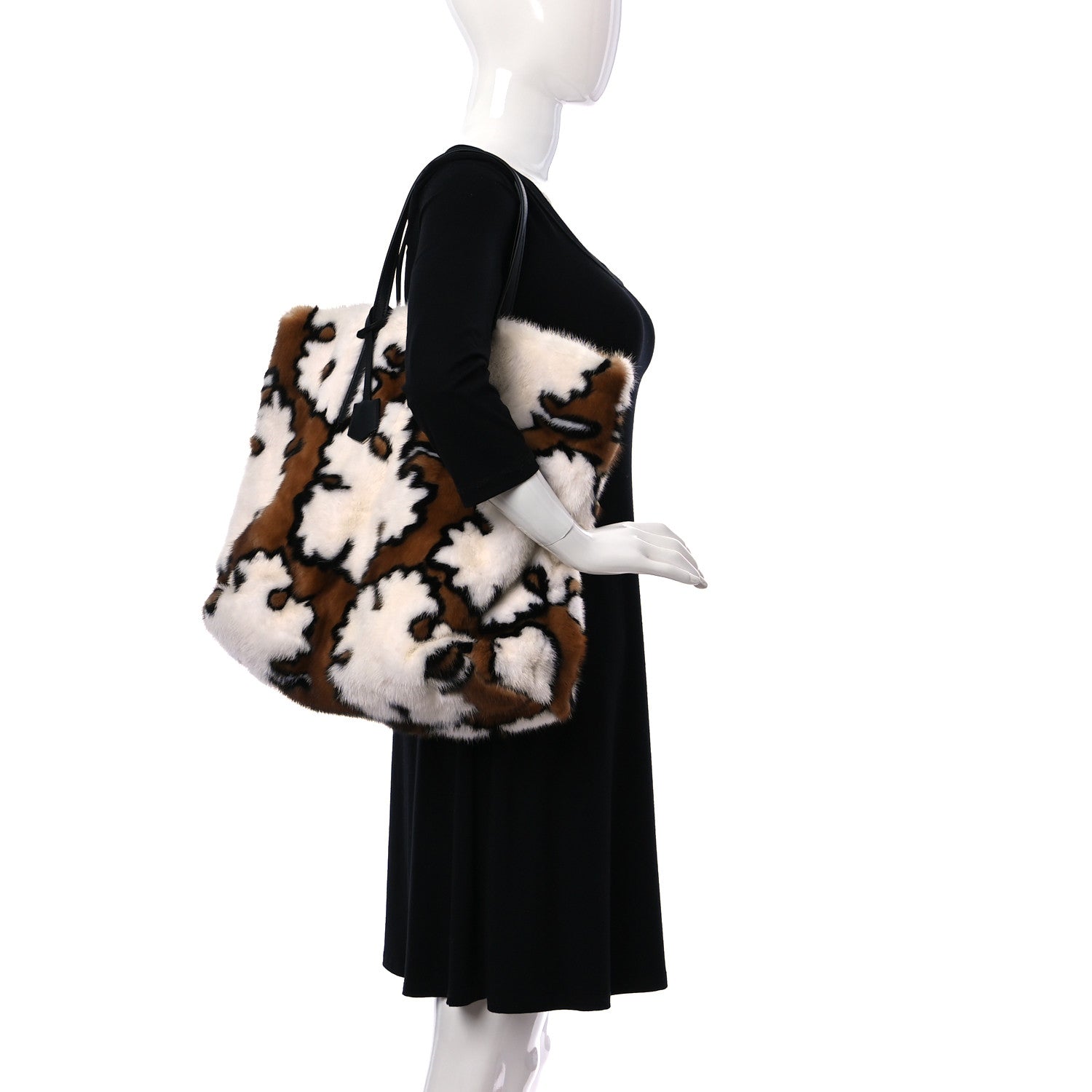 Fendi Mink Tote 2 of 8