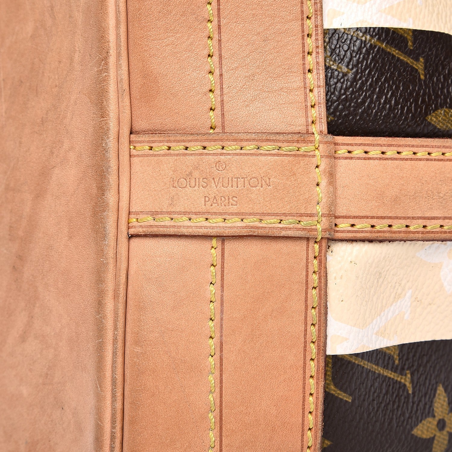 Louis Vuitton Monogram Rayures Noe 8 of 20