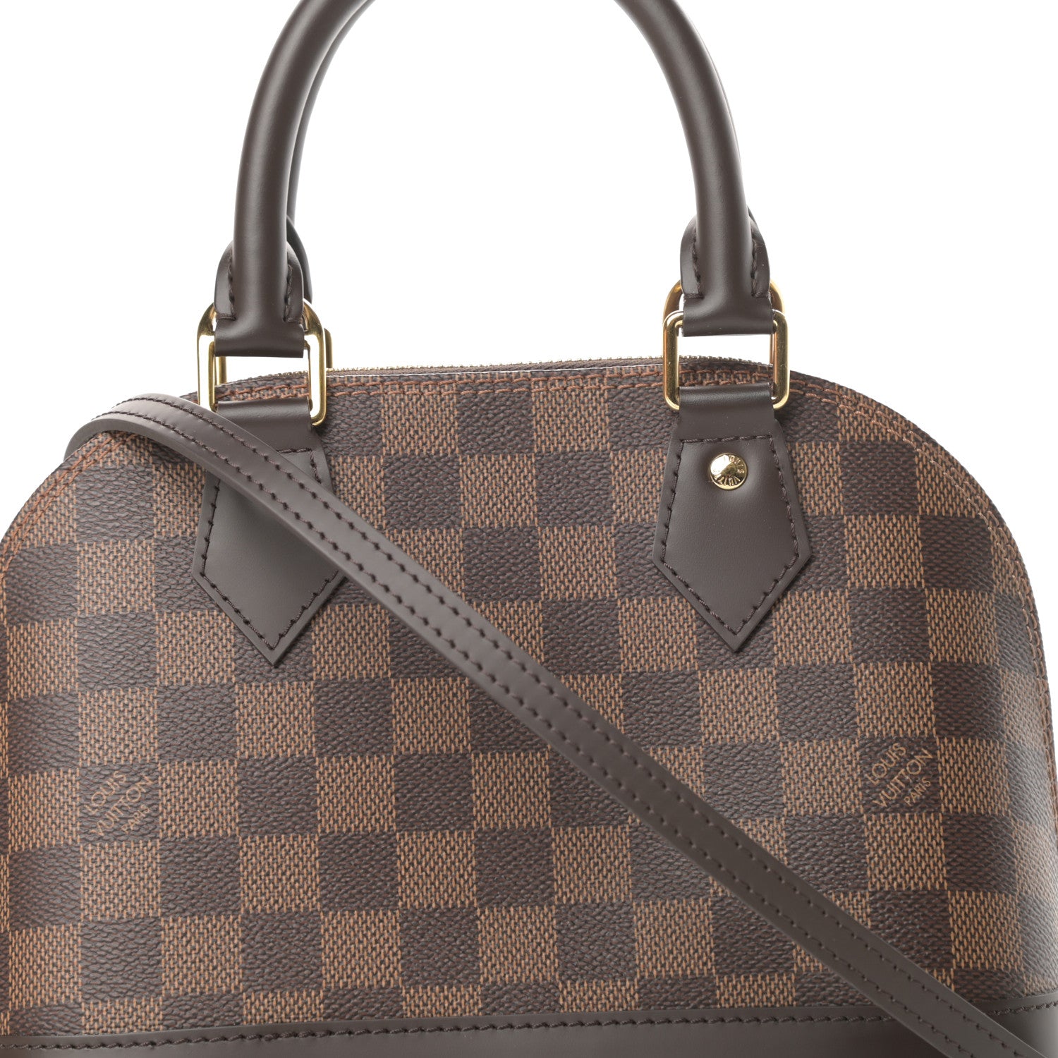 Louis Vuitton Damier Ebene Alma BB 8 of 11