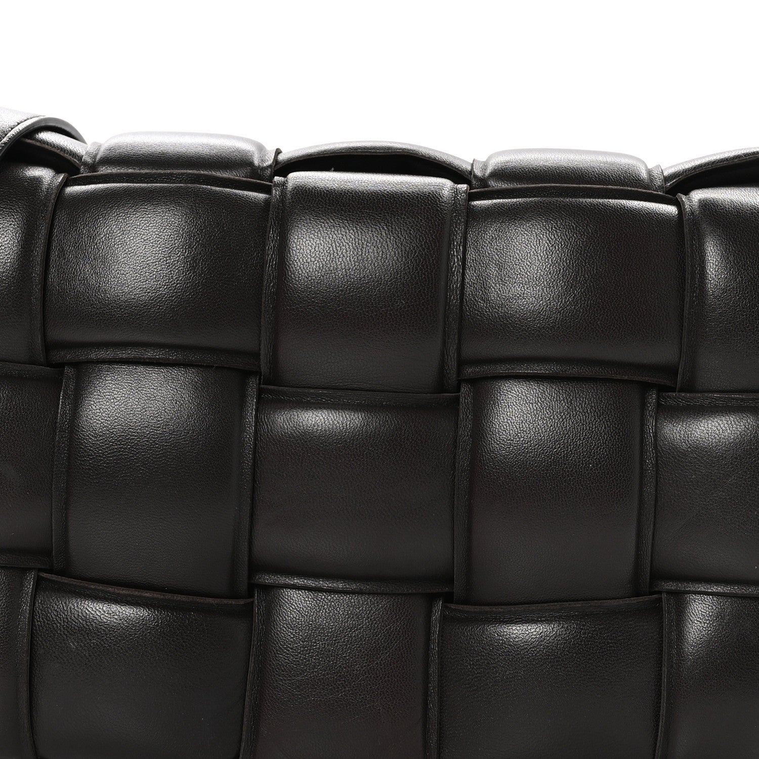 Bottega Veneta Nappa Maxi Intreccio Padded Cassette Crossbody Bag Fondente 8 of 10