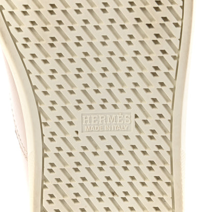 Hermes Calfskin Pegase Pop Quicker Sneakers 38 Beige Multicolor 9 of 13