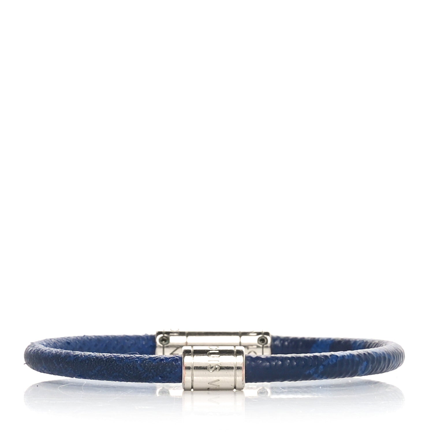 Louis Vuitton Taigarama Split Bracelet Blue 3 of 4