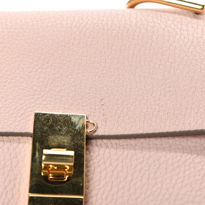 Chloe Grained Lambskin Drew Shoulder Bag Cement Pink 11 of 11