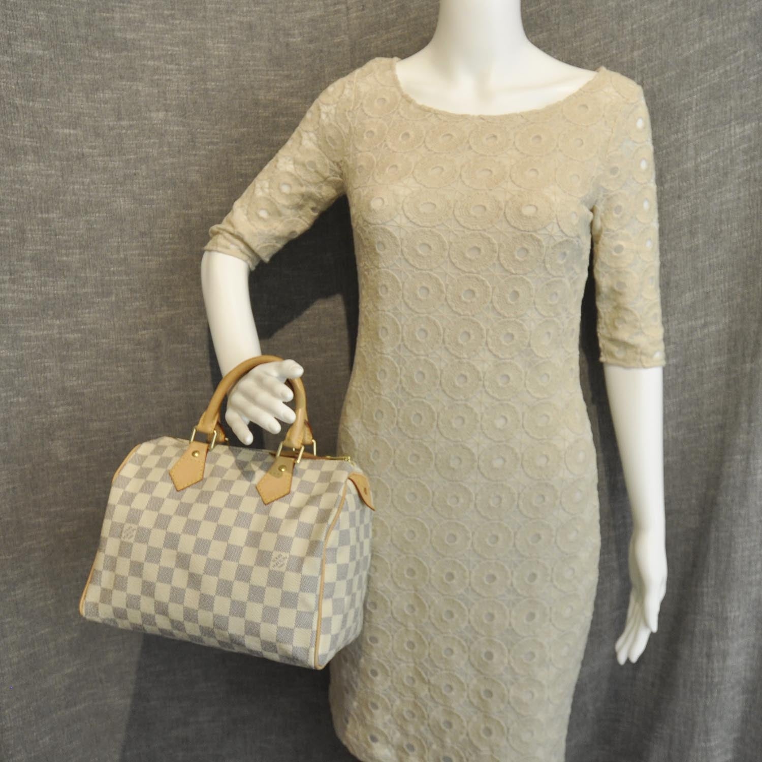 Louis Vuitton Damier Azur Speedy 25 2 of 8