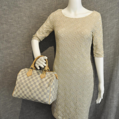 Louis Vuitton Damier Azur Speedy 25 2 of 8