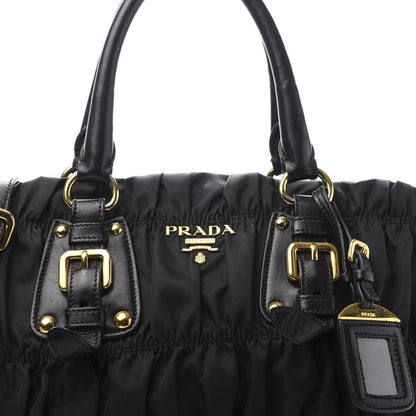Prada Tessuto Nylon Gaufre Tote Black 16 of 16
