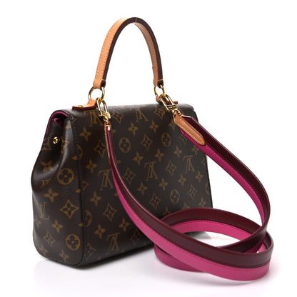 Louis Vuitton Monogram Cluny BB Bordeaux Fuchsia 3 of 10
