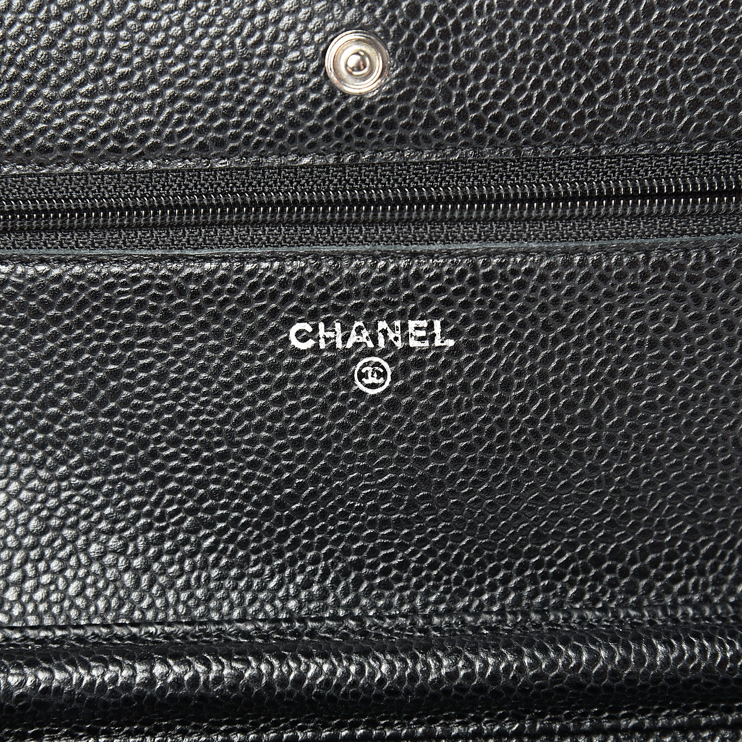Chanel Caviar Quilted Wallet On Chain WOC Black 5 of 13
