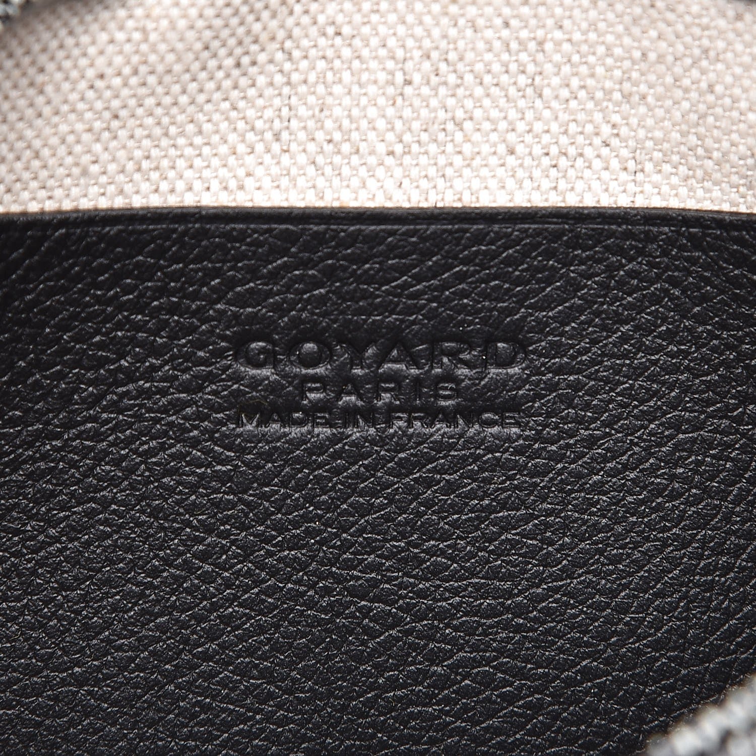 Goyard Goyardine Plumet Wallet Clutch Black 8 of 9