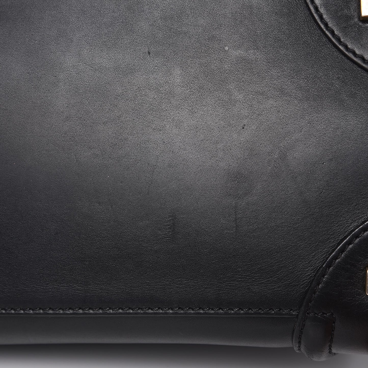 Smooth Calfskin Mini Luggage Black