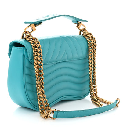 Louis Vuitton Calfskin New Wave Chain PM Malibu Green 3 of 11