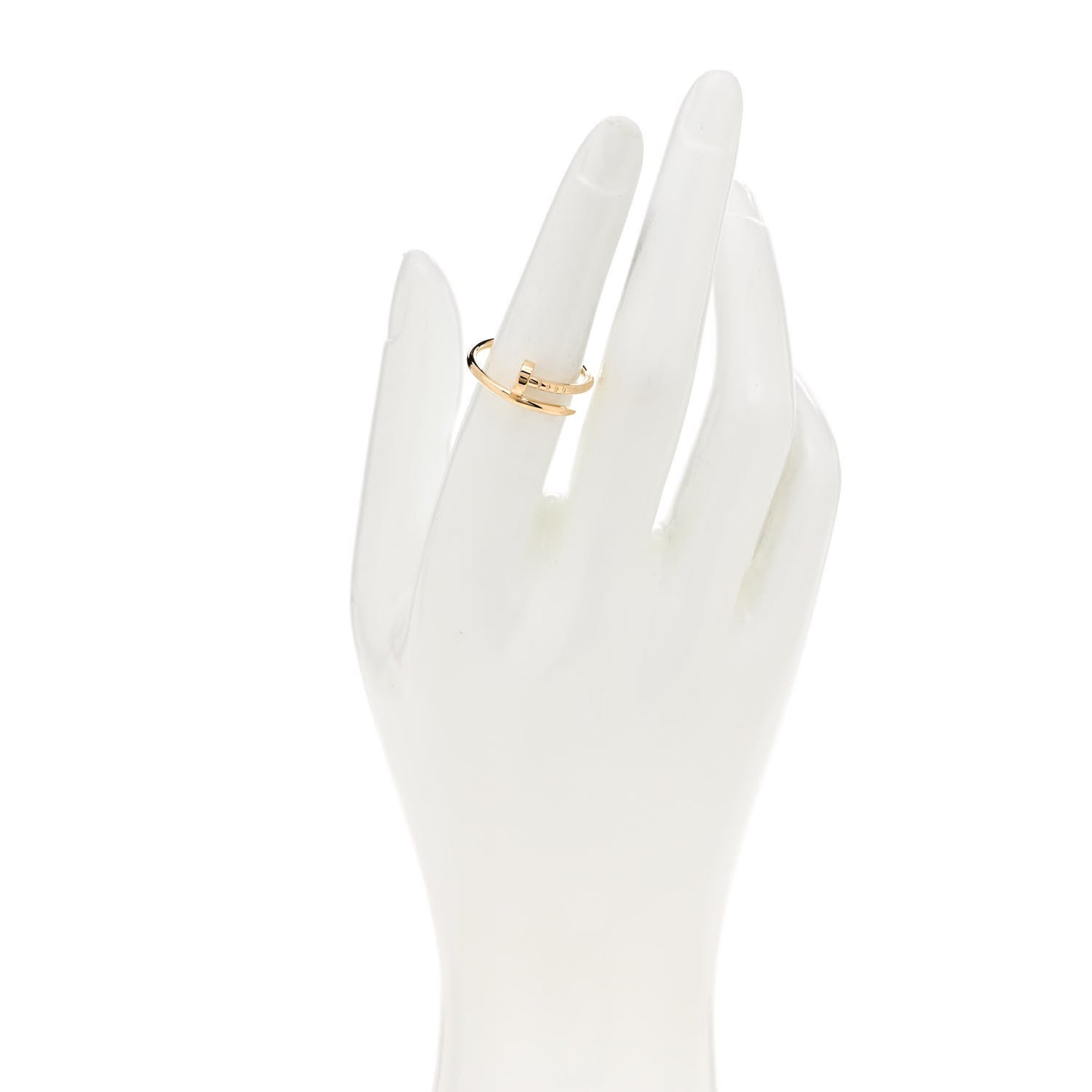 18K Yellow Gold Small Juste Un Clou Ring 53 6.25