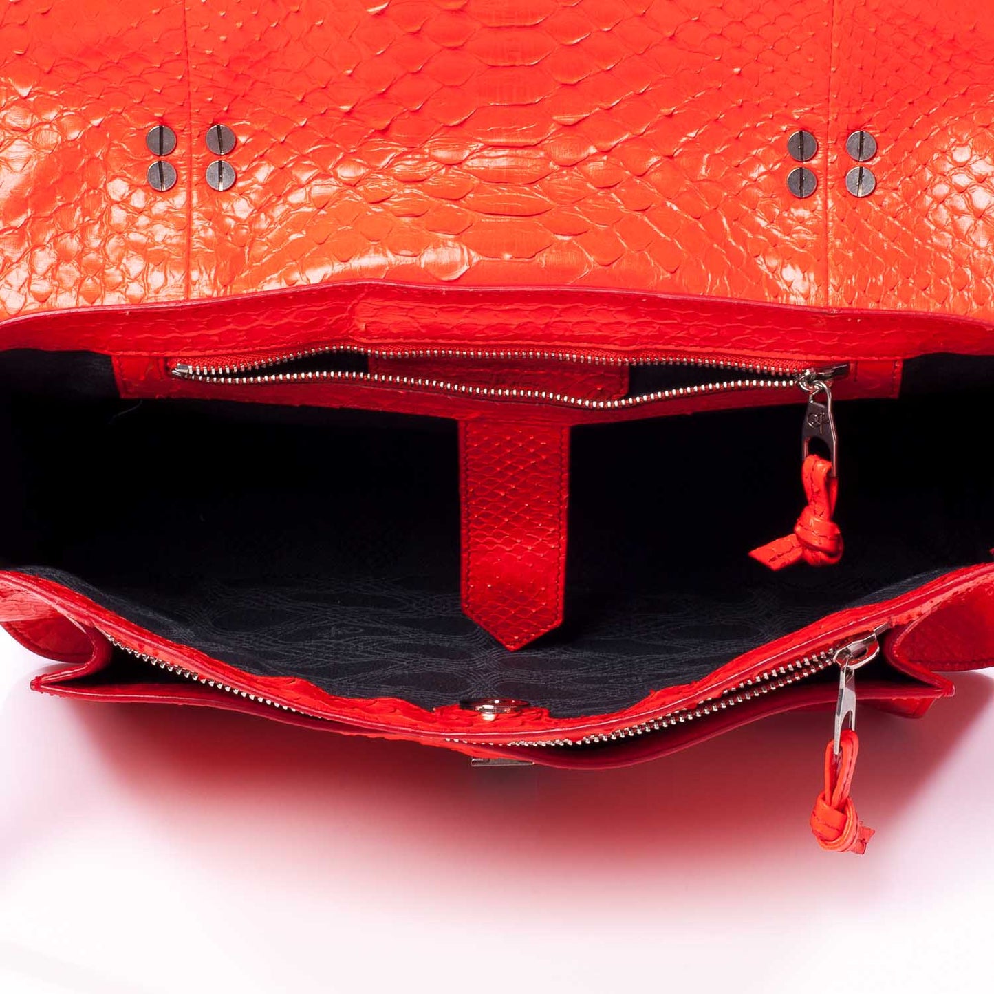 Python PS1 Medium Satchel Neon Red