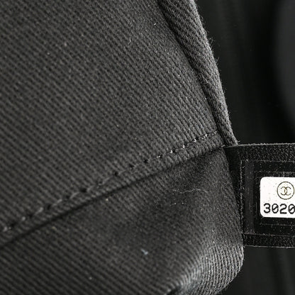 Chanel Canvas Medium Deauville Tote Black 7 of 10