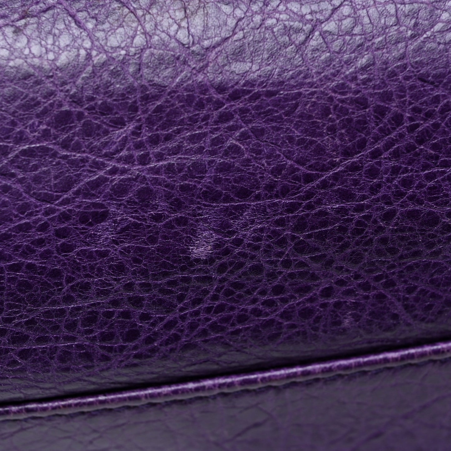Agneau Classic Hardware Velo Dark Violet
